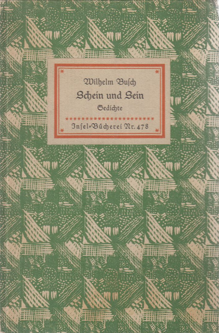 Wilhelm Busch - Schein und Sein [antikvár]