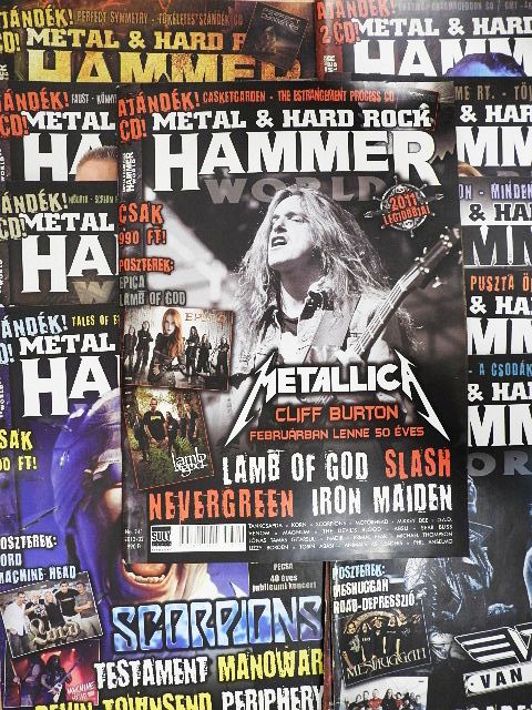 Metal & Hard Rock Hammer World 2012/02-12, 2013/01. szám [antikvár]