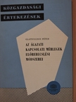 Glattfelder Péter - Az ágazati kapcsolati mérlegek előrebecslési módszerei [antikvár]