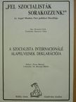 Bernard Crick - A szocialista internacionálé alapelveinek deklarációja [antikvár]