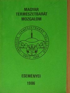 A Magyar Természetbarát Mozgalom eseményei 1986 [antikvár]
