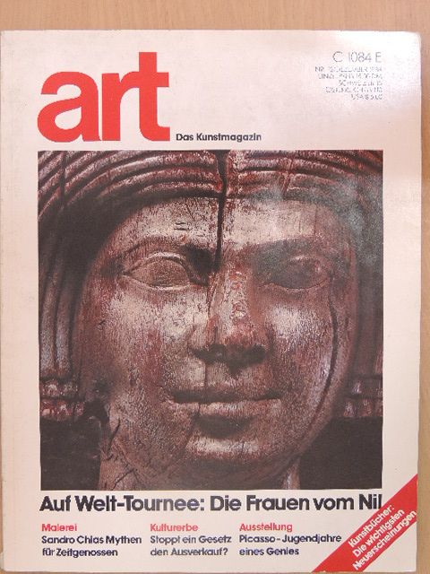 Jürgen Knaack - art - Das Kunstmagazin Dezember 1984. [antikvár]