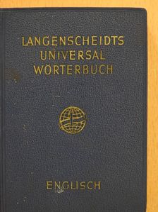 Langenscheidt's Universal Dictionary [antikvár]