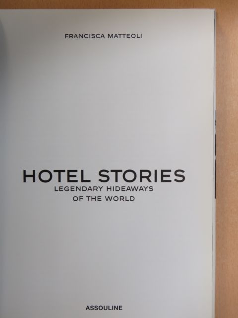 Francisca Matteoli - Hotel Stories [antikvár]