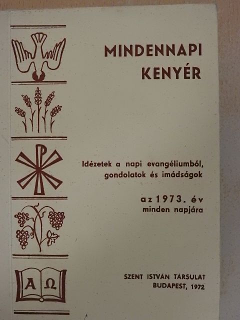 Cserháti József - Mindennapi kenyér [antikvár]