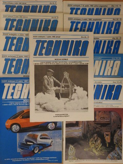 Amaczy Viktor - Technika 1992. január-december [antikvár]