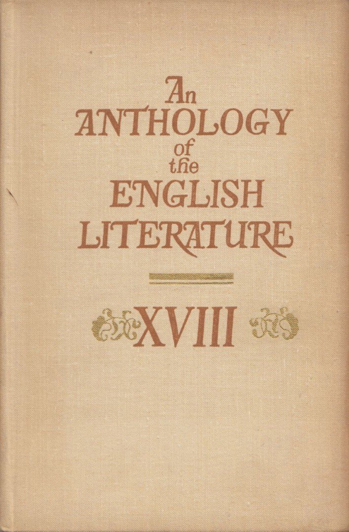 Igor Sztupnyikov - An Anthology of the English Literature XVIII [antikvár]