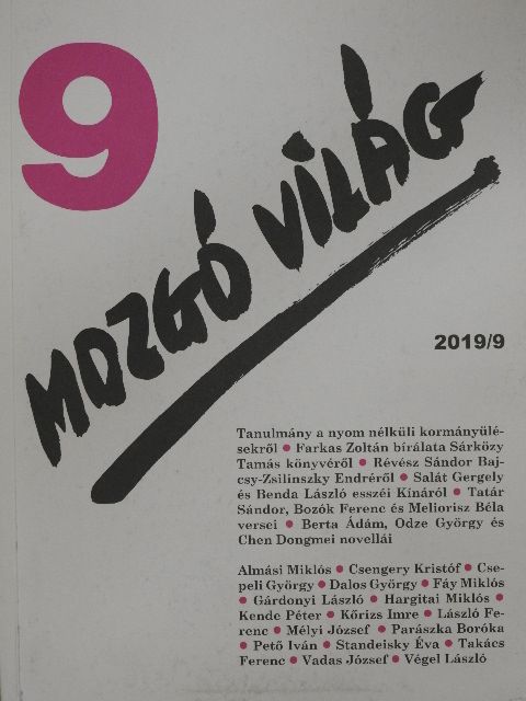 Farkas Zoltán - Mozgó Világ 2019. szeptember [antikvár]