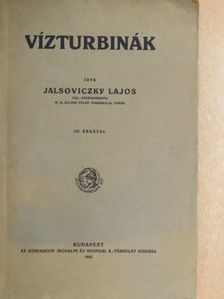 Jalsoviczky Lajos - Vízturbinák [antikvár]
