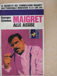 Georges Simenon - Maigret alle Assise [antikvár]