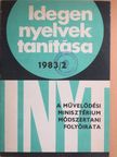 Dr. Klaus Steinecke - Idegen nyelvek tanítása 1983/2 [antikvár]
