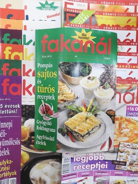 Fakanál 1998, 2006-2008 (vegyes számok) (15db) [antikvár]