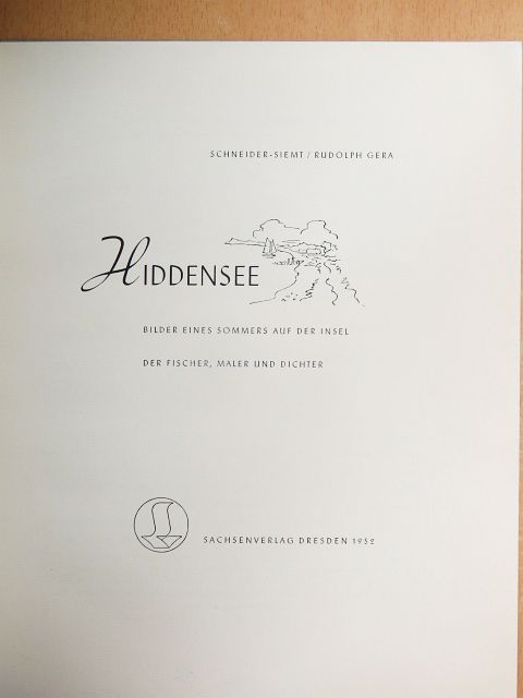 Rudolph Gera - Hiddensee [antikvár]