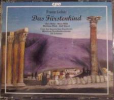 LEHÁR - DAS FÜRSTENKIND 2CD REISS, MILLS, KLINK, SIMON