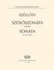 SZŐLLŐSY ANDRÁS - SZÓLÓSZONÁTA HEGEDŰRE
