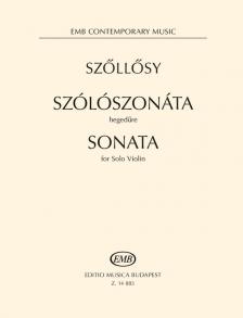 SZŐLLŐSY ANDRÁS - SZÓLÓSZONÁTA HEGEDŰRE