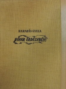 Barabás Gyula - Vihar Erdélyben [antikvár]