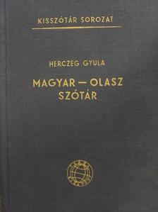 Herczeg Gyula - Magyar-olasz szótár [antikvár]