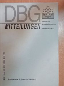 Mitteilungen der Deutschen Bodenkundlichen Gesellschaft 101 [antikvár]