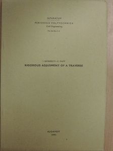 Bánhegyi I. - Rigorous Adjustment of a Traverse [antikvár]