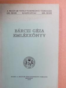 Benkő Loránd - Bárczi Géza emlékkönyv [antikvár]