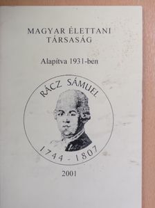 Magyar Élettani Társaság - Tájékoztató [antikvár]