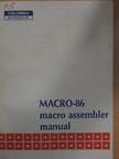 Macro-86 macro assembler manual [antikvár]