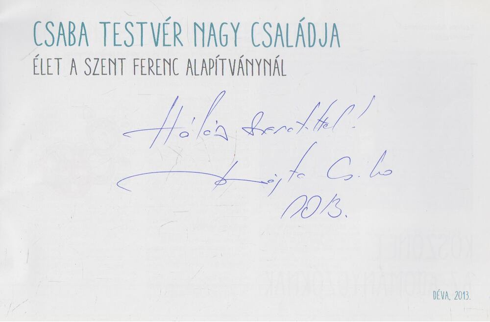 Nagyfalusi Éva - Csaba testvér nagy családja [antikvár]