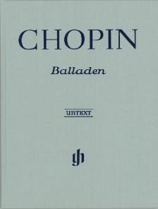 BALLADEN FÜR KLAVIER URTEXT (ZIMMERMANN/THEOPOLD) GEBUNDEN (KÖTÖTT)