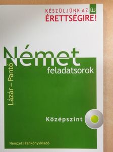 Lázár Györgyné - Német feladatsorok - CD-vel [antikvár]