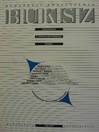 Beluszky Pál - Buksz 1998. nyár [antikvár]