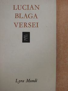 Lucian Blaga - Lucian Blaga versei [antikvár]