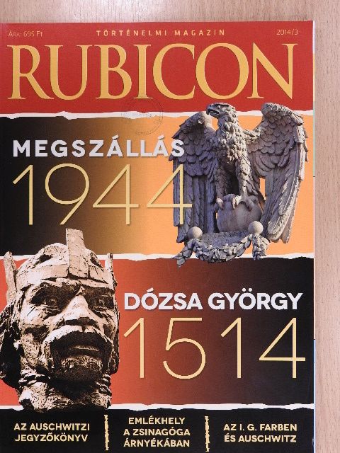 Haraszti György - Rubicon 2014/3. [antikvár]