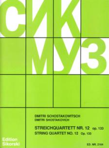 SOSZTAKOVICS / SCHOSTAKOWITSCH - STREICHQUARTETT NR.12 OP.133, STIMMEN