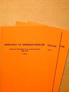 Környezet- és természetvédelem I-III. [antikvár]