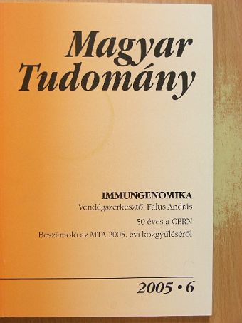 Angyal Adrienn - Magyar Tudomány 2005. június [antikvár]