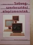 Kökény Sándorné - Szövegszerkesztési alapismeretek [antikvár]