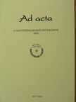 Szijj Jolán - Ad acta 2003 [antikvár]