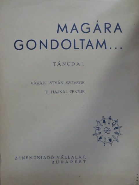 H. Hajnal - Magára gondoltam... [antikvár]