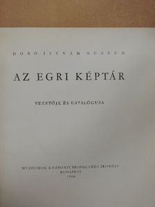 Az egri képtár [antikvár]