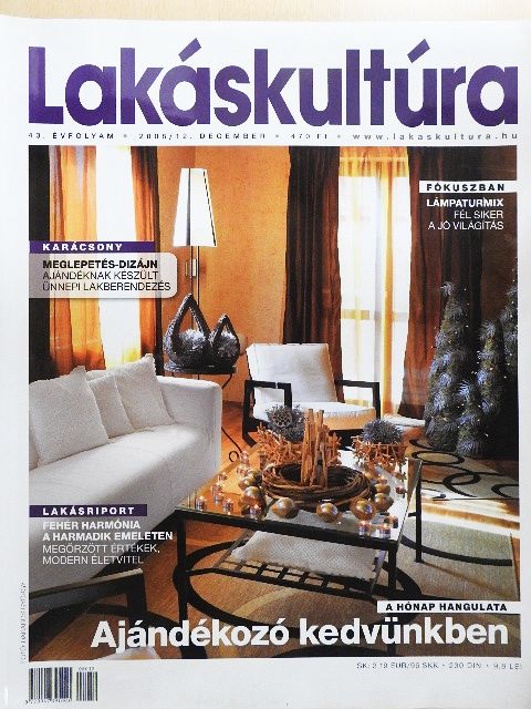 Lakáskultúra 2008. december [antikvár]