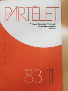 19 - Pártélet 1983. november [antikvár]