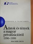 Macher Ákos - Adatok és tények a magyar privatizációról [antikvár]