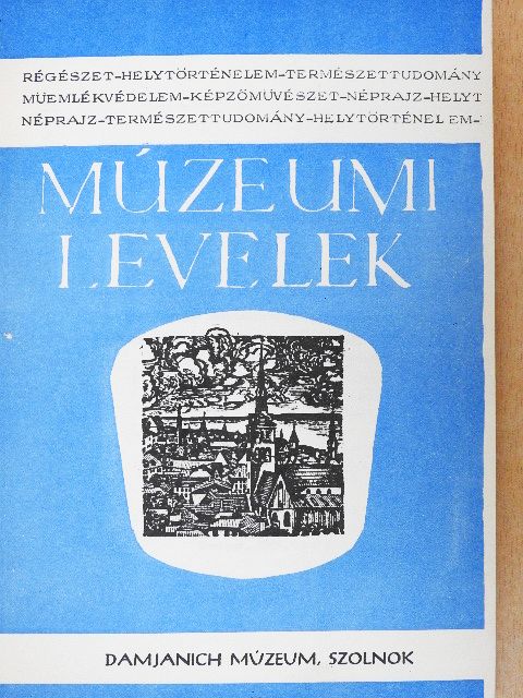 Múzeumi levelek  [antikvár]
