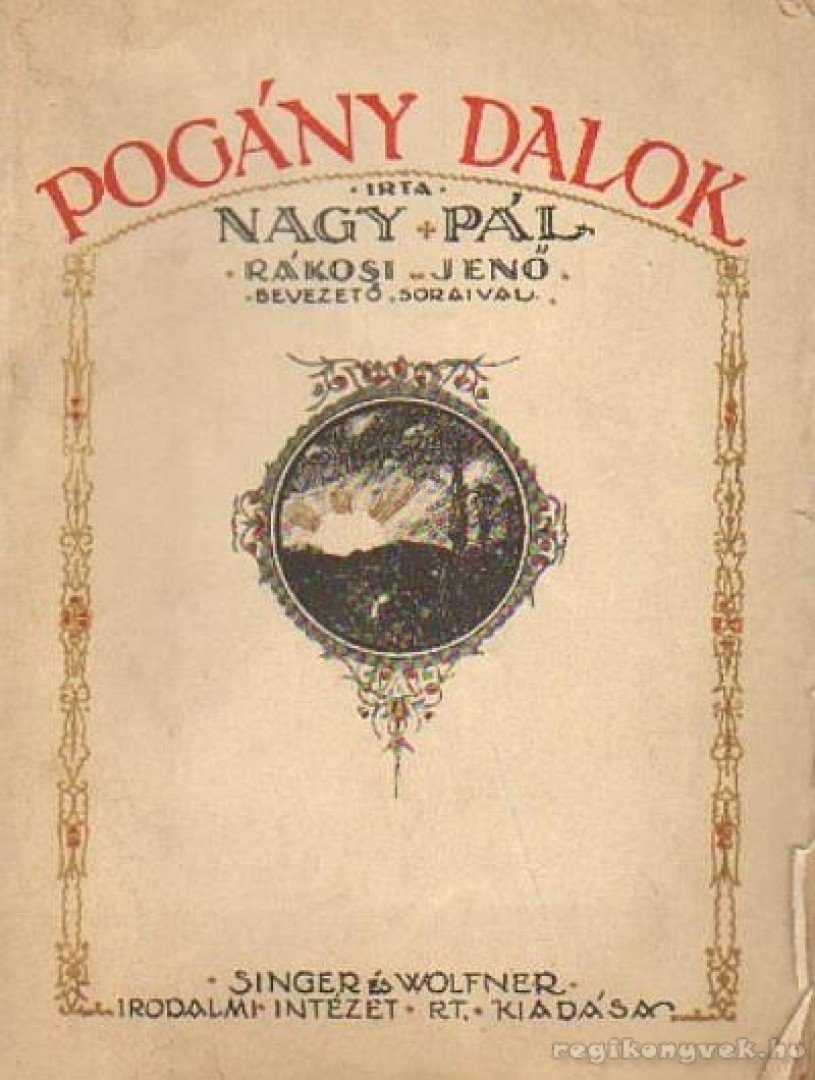 Nagy Pál - Pogány dalok [antikvár]