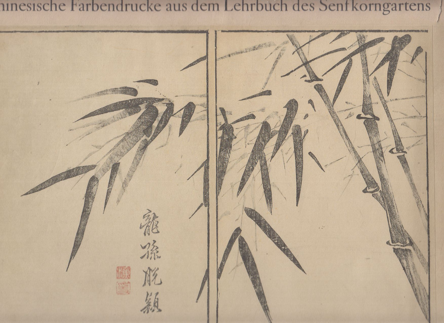 Jan Tschichold - Chinesische Farbendrucke aus dem Lehrbuch des Senfkorngartens [antikvár]