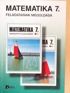 Czeglédy István - Matematika 7. tankönyv feladatainak megoldása [antikvár]