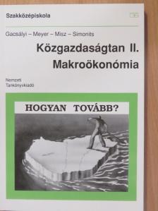 Gacsályi István - Közgazdaságtan II. [antikvár]