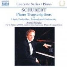 SCHUBERT - PIANO TRANSCRIPTIONS BY LISZT, PROKOFIEV, BUSONI AND GODOVSKY CD ANTTI SIIRALA