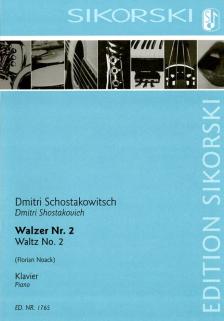 SOSZTAKOVICS / SCHOSTAKOWITSCH - WALZER NR.2 KLAVIER (FLORIAN NOACK)
